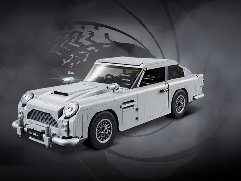 اكتشفوا أسرار Aston Martin DB5 أكثر سيارات جيمس بوند شهرة مع LEGO